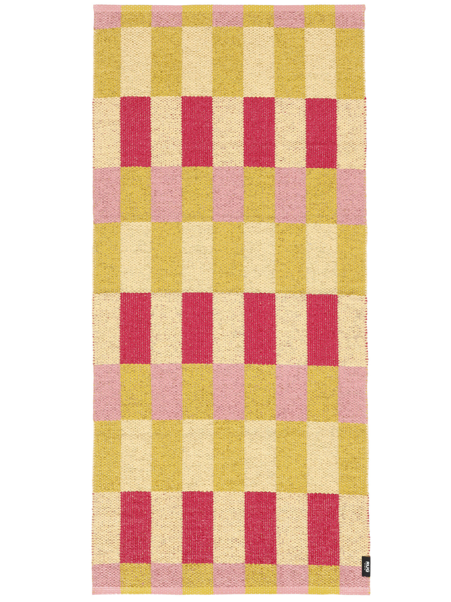 RugVista Favola Alfombra - Rosa / Amarillo 70x150