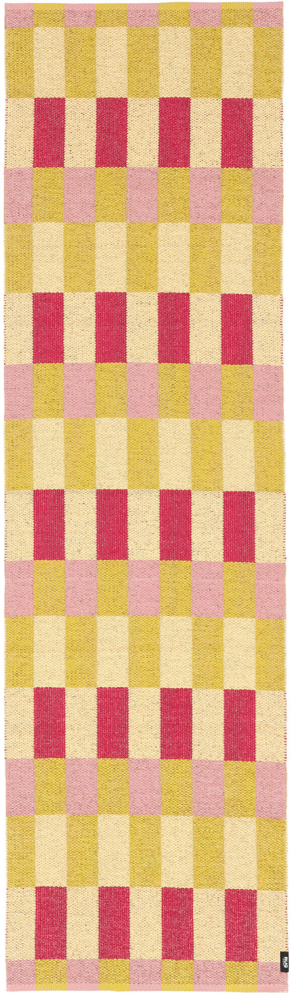 RugVista Favola Alfombra - Rosa / Amarillo 70x250