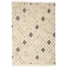 RugVista Yoko Alfombra - Beige crema / Negro 140x200