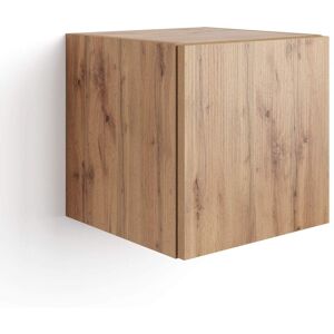 Mobili Fiver Unidad de pared Easy 36 con puerta abatible, color madera rústica