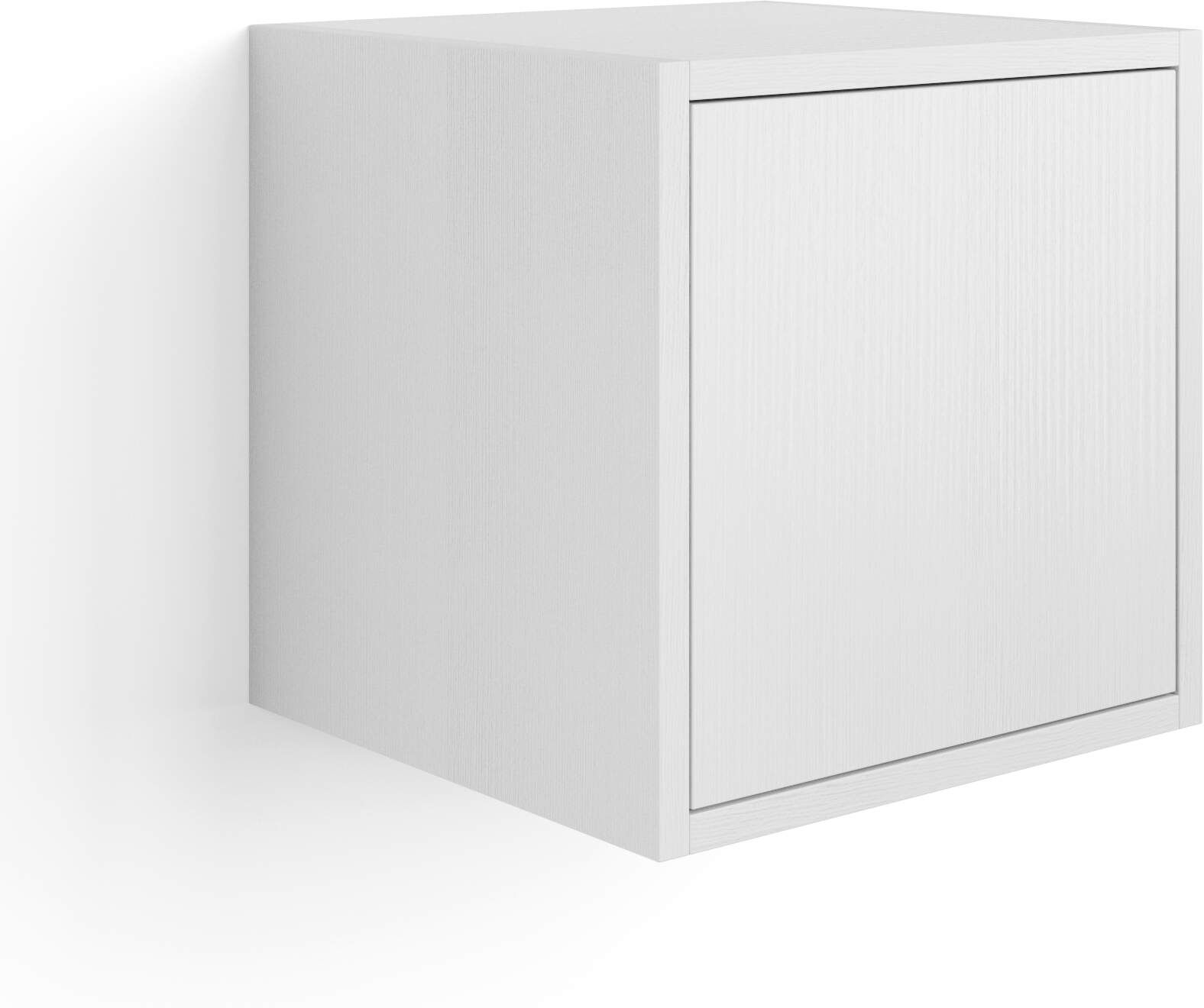 Mobili Fiver Unidad de pared Iacopo 36 con puerta abatible, color fresno blanco