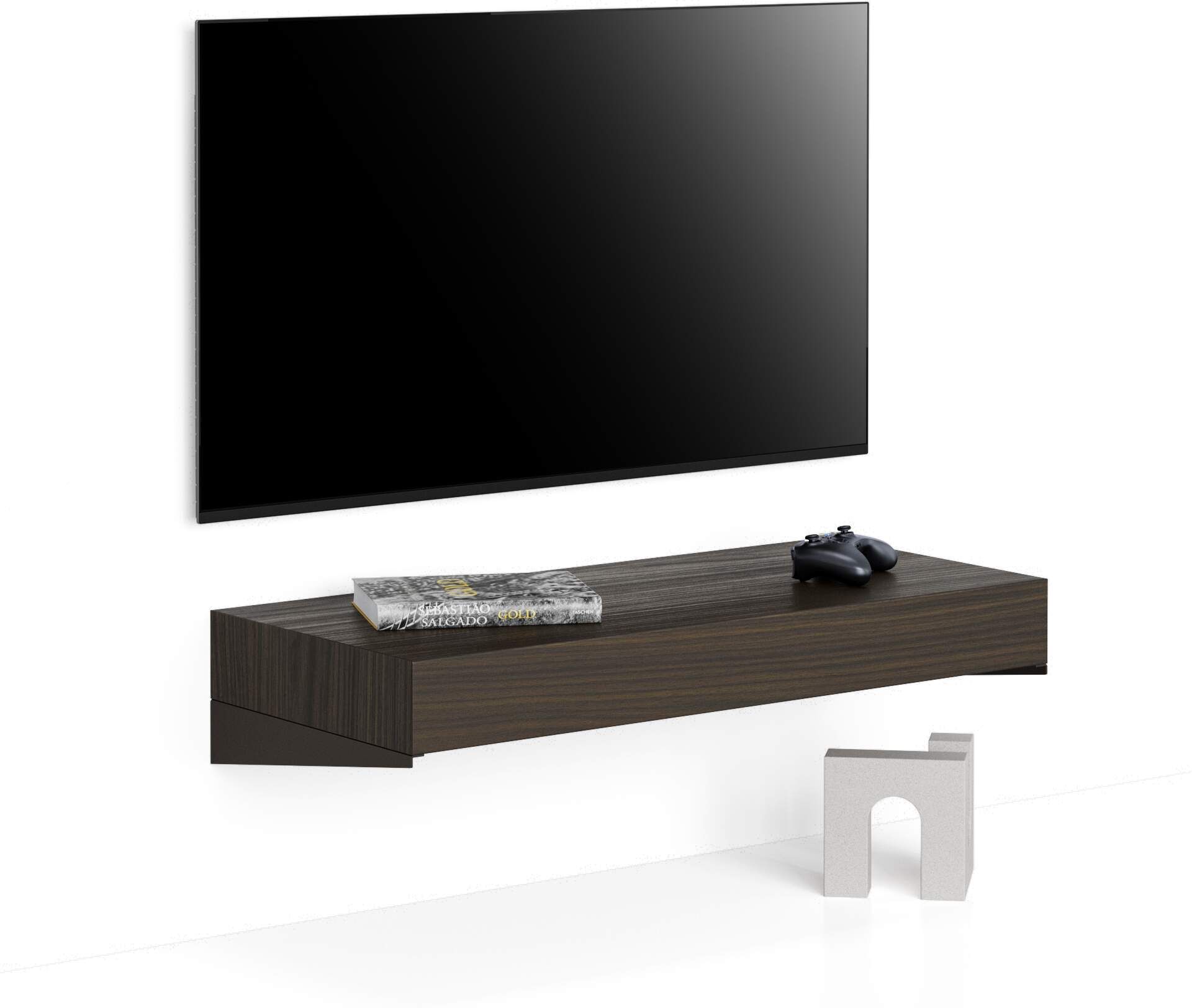 Mobili Fiver Mueble Tv Suspendido Evolution 90x40, nogal americano