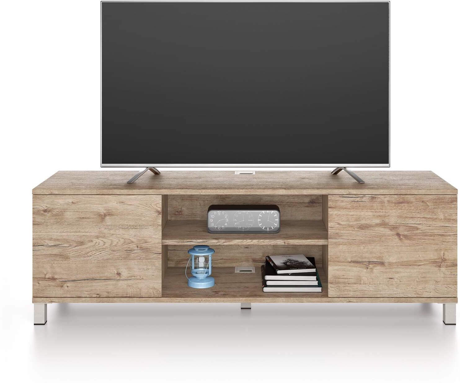 Mobili Fiver Mueble de TV Rachele, color Encina