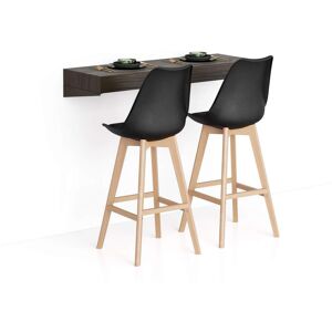 Mobili Fiver Barra de Bar Evolution 120x40, nogal americano