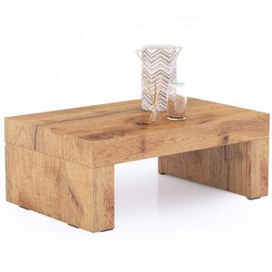 Mobili Fiver Mesa de centro Evolution 90x60, Madera Rustica