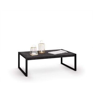 Mobili Fiver Mesa de centro Luxury, color Cemento negro