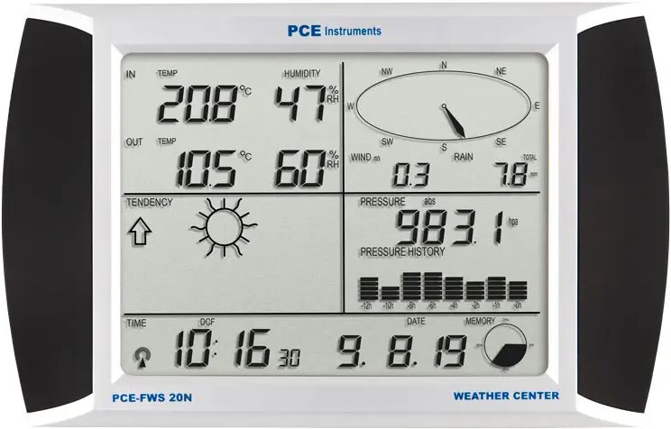 PCE Instruments Estación meteorológica PCE-FWS 20 PCE Instruments Estación meteorológica PCE-FWS 20