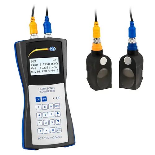 PCE Instruments Medidor de caudal por ultrasonidos PCE-TDS 100H
