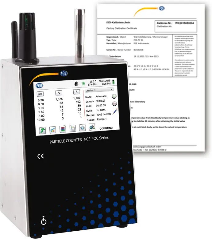 PCE Instruments Contador de partículas PCE-PQC 31EU