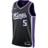 De'Aaron Fox Sacramento Kings 2023/24 Icon Edition Camiseta Nike Dri-FIT NBA Swingman - Negro (XS)