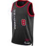 Zach Lavine Chicago Bulls City Edition 2023/24 Camiseta Nike Dri-FIT NBA Swingman - Hombre - Negro (XS)