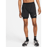 Nike Stride Pantalón corto de running híbrido Dri-FIT de 13 cm - Hombre - Negro (L)