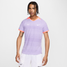 Nike Rafa Camiseta de tenis de manga corta Dri-FIT ADV - Hombre - Morado (L)