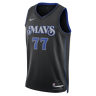 Luka Doncic Dallas Mavericks 2023/24 City Edition Camiseta Nike Dri-FIT NBA Swingman - Hombre - Negro (XL)