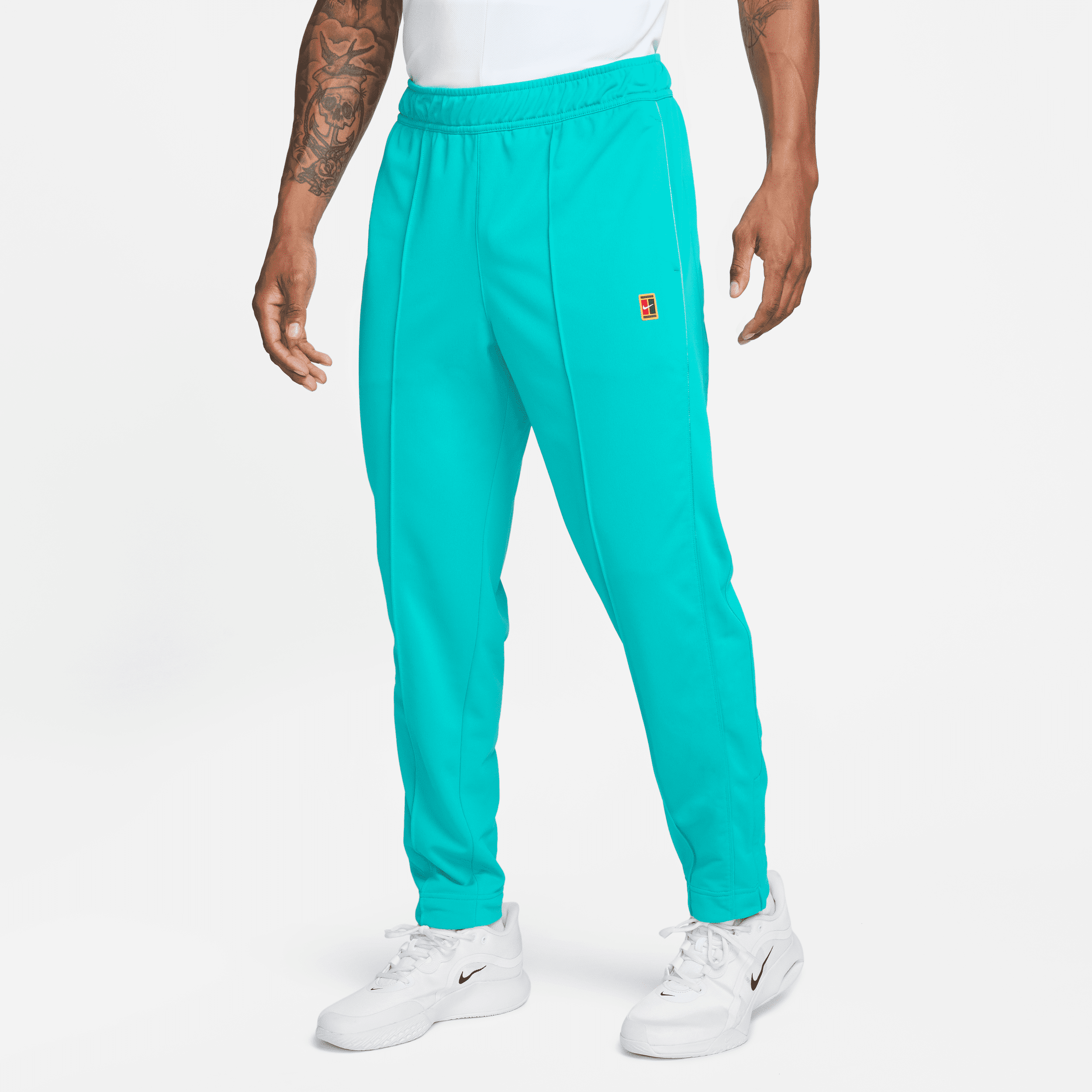 NikeCourt Pantalón de tenis - Hombre - Verde (M)