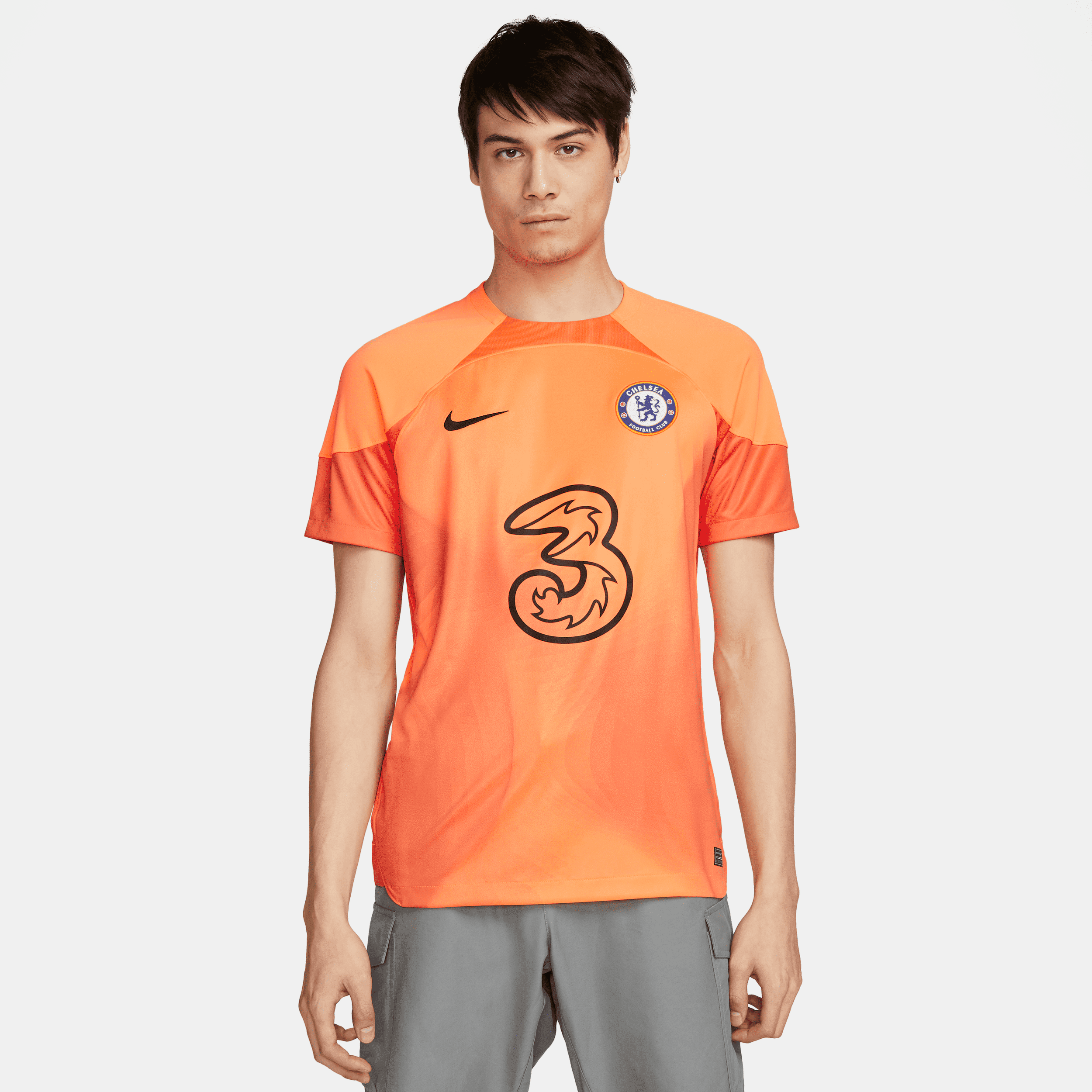 Equipación de portero Stadium Chelsea FC 2022/23 Camiseta de fútbol Nike Dri-FIT - Hombre - Naranja (XL)