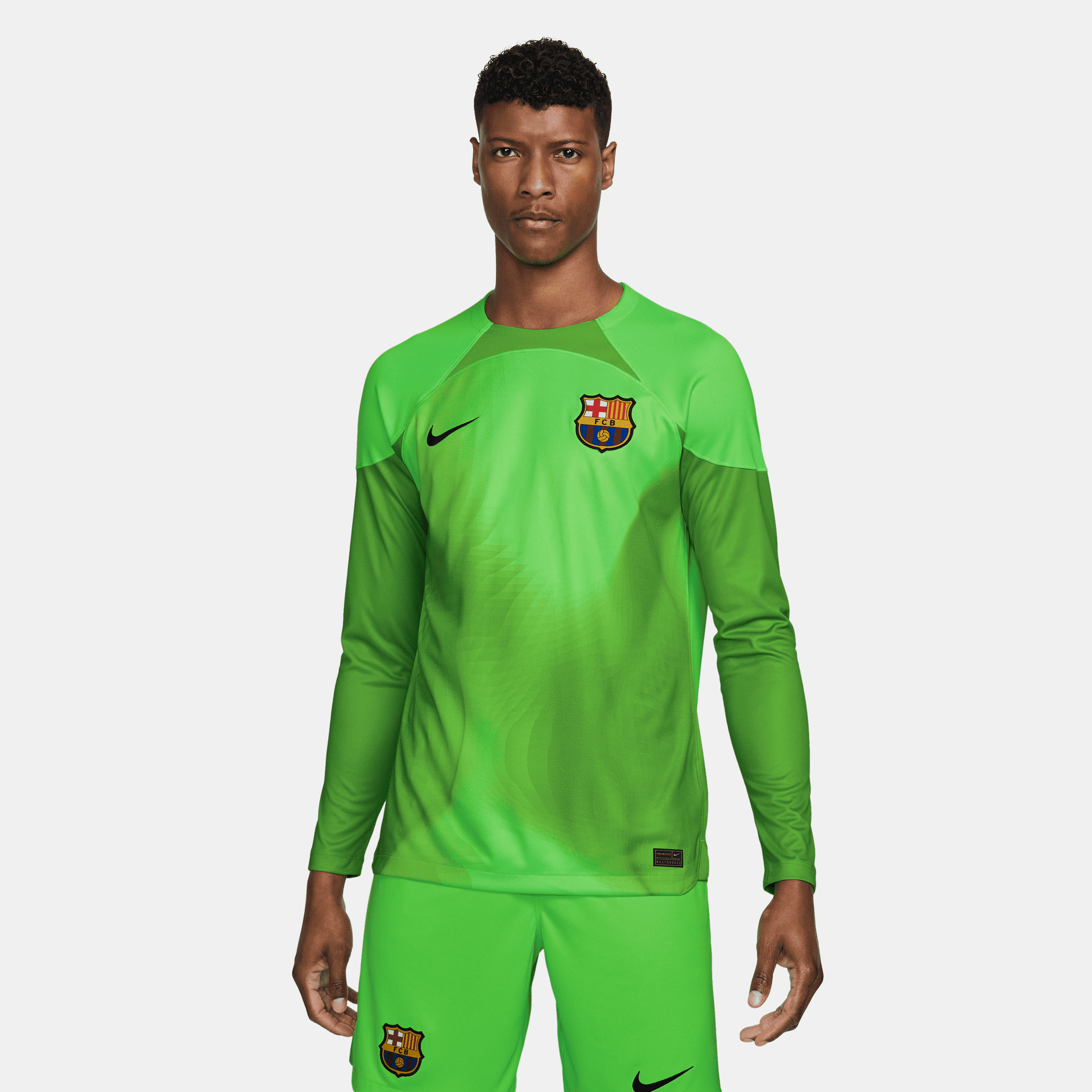 Equipación de portero Stadium FC Barcelona 2022/23 Camiseta de fútbol Nike Dri-FIT - Hombre - Verde (M)