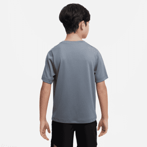 Nike Multi Camiseta de entrenamiento con estampado Dri-FIT - Niño - Gris (S)