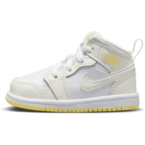 Jordan 1 Mid Zapatillas - Bebé e infantil - Blanco (21)