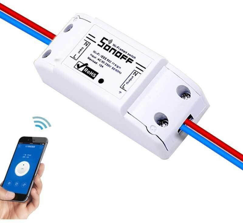 SONOFF BASIC INTERRUPTOR INTELIGENTE WIFI 10A SONOFF BASIC INTERRUPTOR INTELIGENTE WIFI 10A
