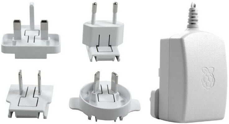 Stontronics ALIMENTADOR OFICIAL RASPBERRY PI 3 BLANCO - 5,1V 2,5A 12,75W Stontronics ALIMENTADOR OFICIAL RASPBERRY PI 3 BLANCO - 5,1V 2,5A 12,75W