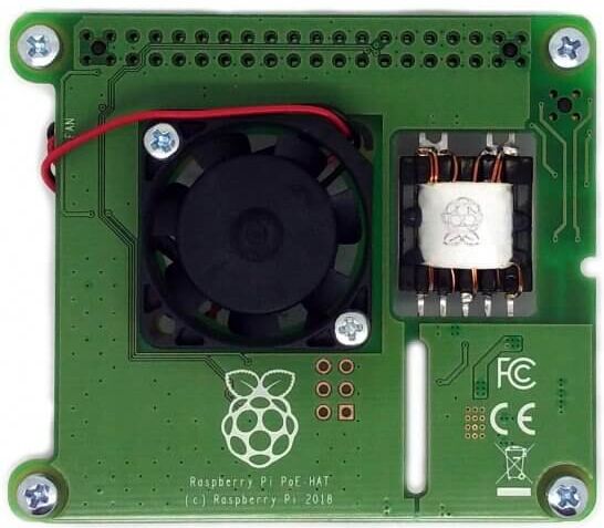 RASPBERRY PI - HAT POE (r2.0) RASPBERRY PI - HAT POE (r2.0)