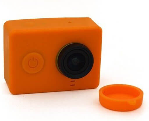 tiendatec FUNDA SILICONA CON TAPA PARA XIAOMI YI ACTION CAM tiendatec FUNDA SILICONA CON TAPA PARA XIAOMI YI ACTION CAM