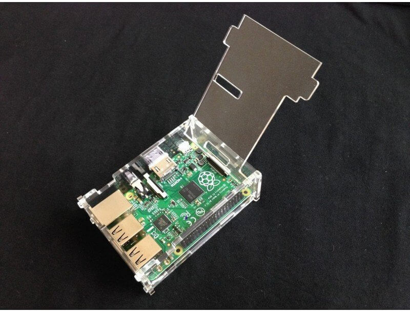 tiendatec CAJA ACRILICA DIY PARA RASPBERRY PI tiendatec CAJA ACRILICA DIY PARA RASPBERRY PI