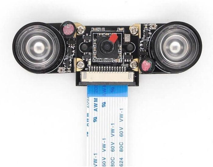 tiendatec CAMARA PARA RASPBERRY PI 5MPX NOIR CON ANTORCHAS IR tiendatec CAMARA PARA RASPBERRY PI 5MPX NOIR CON ANTORCHAS IR