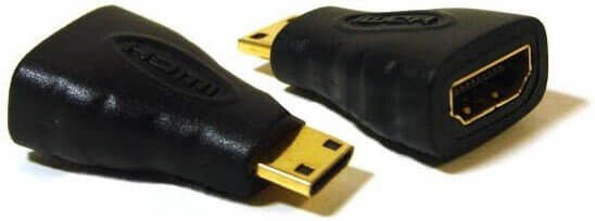 tiendatec CONVERSOR MINI HDMI (TIPO C) A HDMI M/H - NEGRO tiendatec CONVERSOR MINI HDMI (TIPO C) A HDMI M/H - NEGRO