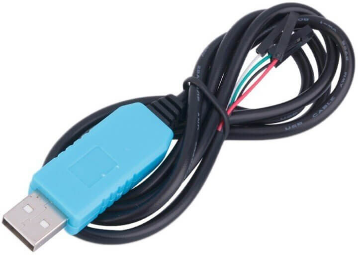 tiendatec CABLE CONVERSOR USB A SERIE RS232 UART TTL 3.3V - PL2303TA tiendatec CABLE CONVERSOR USB A SERIE RS232 UART TTL 3.3V - PL2303TA