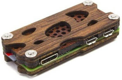 tiendatec CAJA NUCLEUS DE CAOBA PARA RASPBERY PI ZERO tiendatec CAJA NUCLEUS DE CAOBA PARA RASPBERY PI ZERO