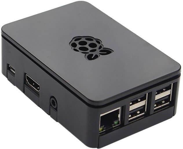 19design CAJA 19DESIGN NEGRA PARA RASPBERRY PI 3 B+ 19design CAJA 19DESIGN NEGRA PARA RASPBERRY PI 3 B+