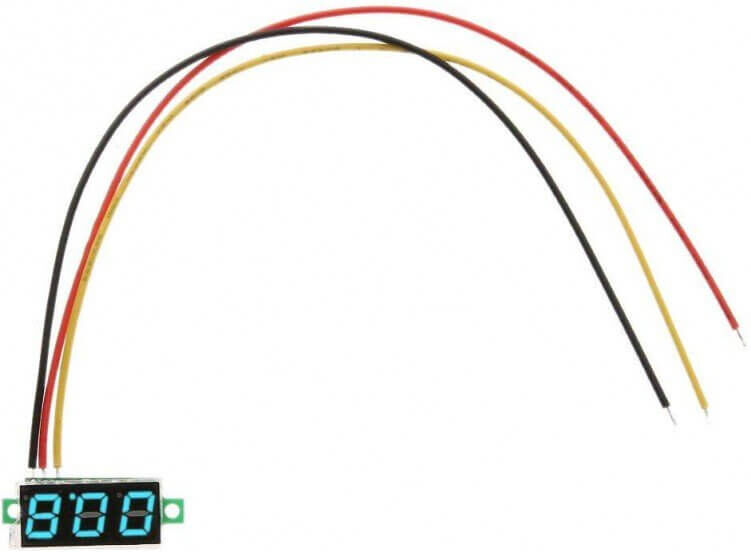 tiendatec VOLTIMETRO DC DISPLAY 3 DIGITOS 0-99,9V tiendatec VOLTIMETRO DC DISPLAY 3 DIGITOS 0-99,9V