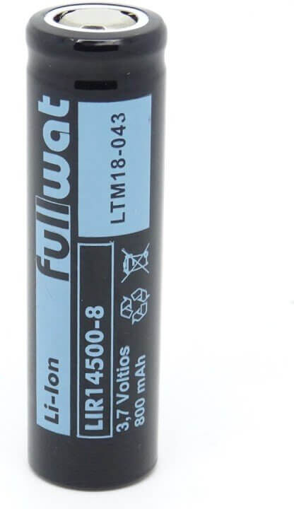FULLWAT BATERIA LITIO-ION 14500 3,7V 800MAH FULLWAT BATERIA LITIO-ION 14500 3,7V 800MAH
