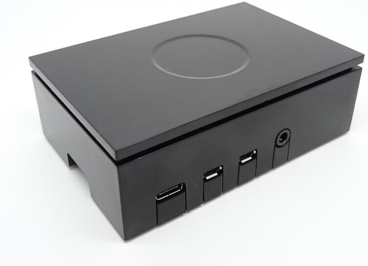 MULTICOMP PRO CAJA PREMIUM NEGRA PARA RASPBERRY PI 4 MULTICOMP PRO CAJA PREMIUM NEGRA PARA RASPBERRY PI 4