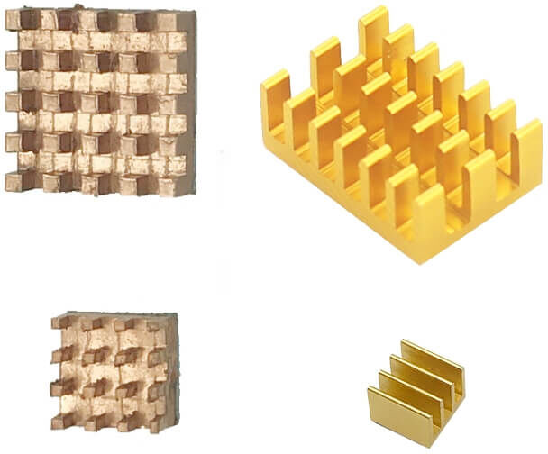 Raspberry Pi KIT 4 DISIPADORES CALOR EXTREMO PARA RASPBERRY PI 4 Raspberry Pi KIT 4 DISIPADORES CALOR EXTREMO PARA RASPBERRY PI 4