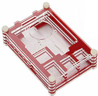 tiendatec CAJA ACRILICA 9 CAPAS PARA RASPBERRY PI 3 B+ tiendatec CAJA ACRILICA 9 CAPAS PARA RASPBERRY PI 3 B+