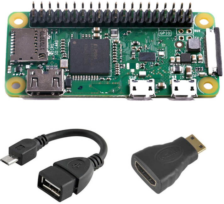 RASPBERRY PI ZERO WH - BASIC KIT