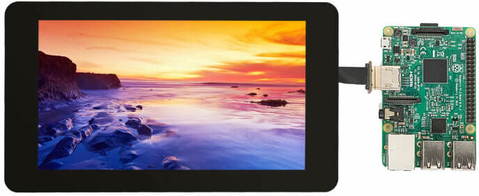 tiendatec PANTALLA TACTIL IPS 7" HDMI 1024x600 PARA RASPBERRY PI tiendatec PANTALLA TACTIL IPS 7" HDMI 1024x600 PARA RASPBERRY PI