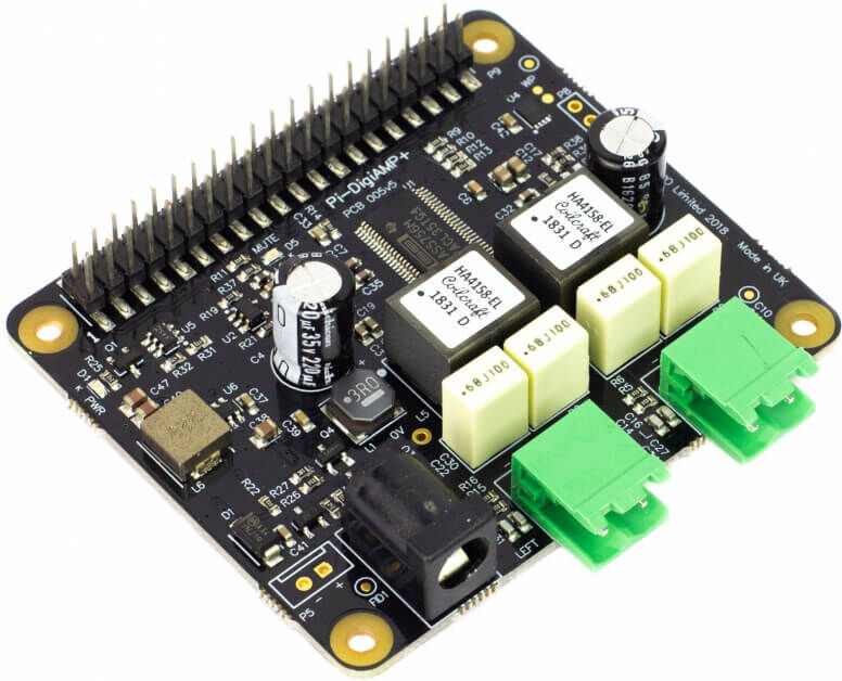 Raspberry Pi IQAUDIO PI-DIGIAMP+ AUDIO HAT Raspberry Pi IQAUDIO PI-DIGIAMP+ AUDIO HAT