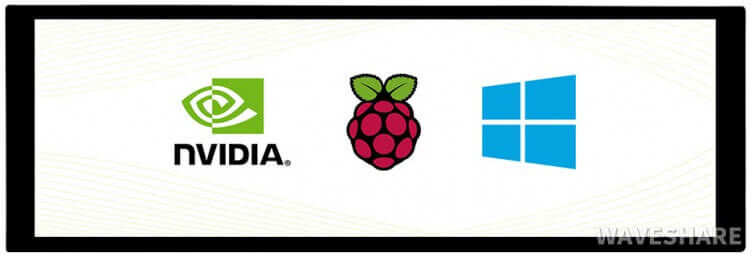 Waveshare PANTALLA TACTIL 7,9" 400x1280 IPS HDMI Waveshare PANTALLA TACTIL 7,9" 400x1280 IPS HDMI