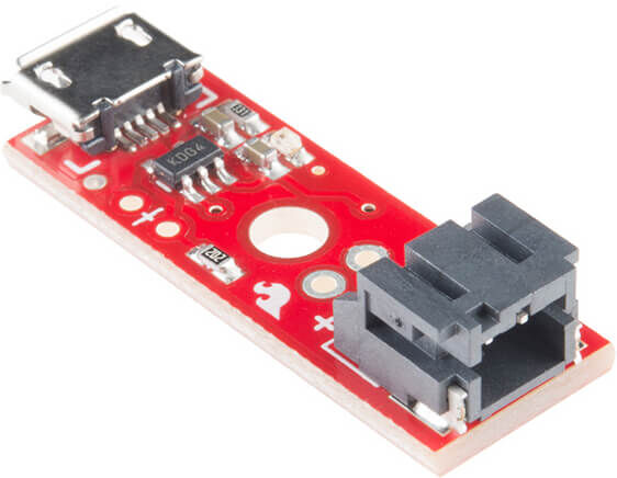 SPARKFUN CARGADOR LIPO BASICO - MICRO-USB SPARKFUN CARGADOR LIPO BASICO - MICRO-USB