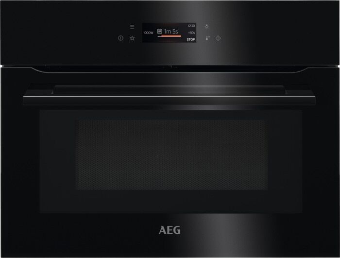 AEG KMK761080B Horno compacto con microondas