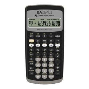 Texas Instruments Calculadora Financiera TI-BA II Plus TI