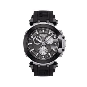 Tissot Reloj de hombre colección T-Race de silicona color negro.
