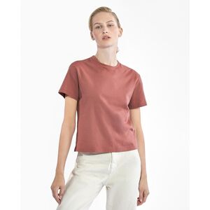 Bread & Boxers Camiseta de mujer de manga corta de algodón orgánico.  (42-44)