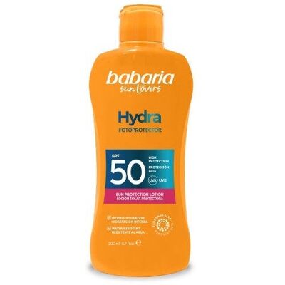 BABARIA Leche Solar Hydra SPF50 BABARIA Leche Solar Hydra SPF50