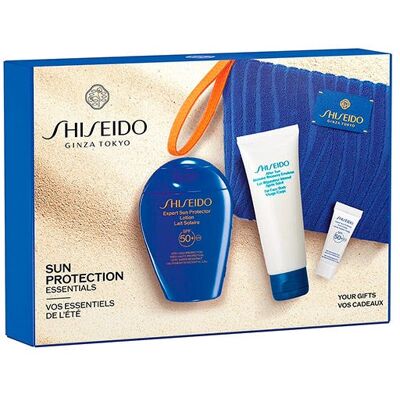 Shiseido Loción Solar SPF 50+ 150ml + 2 Productos Set Regalo Shiseido Loción Solar SPF 50+ 150ml + 2 Productos Set Regalo