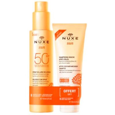 Set Nuxe Sun SPF50 Spray y Champú After Sun Set Nuxe Sun SPF50 Spray y Champú After Sun